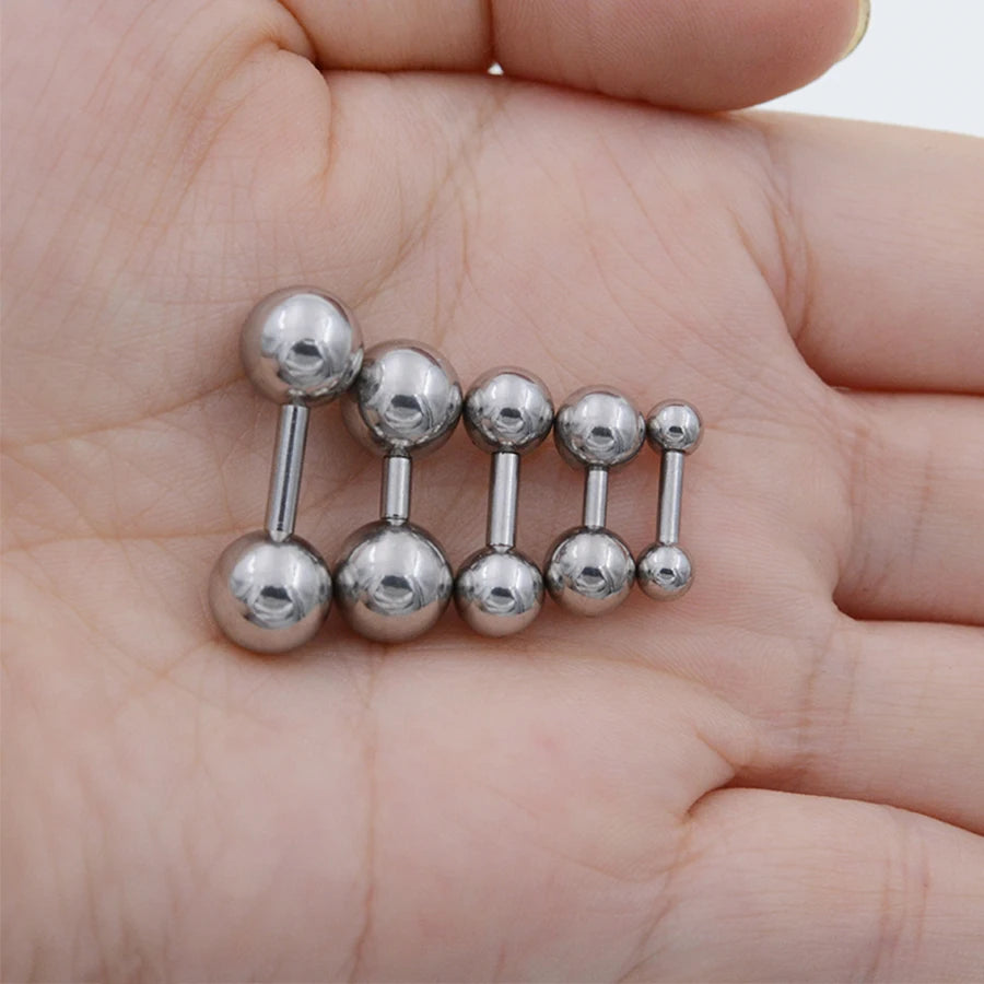 1Pc 316L Surgical Steel Curved Barbell Christina Vertical Hood Piercings Sexy Vagina Piercings Genital Piercing VCH Body Jewelr