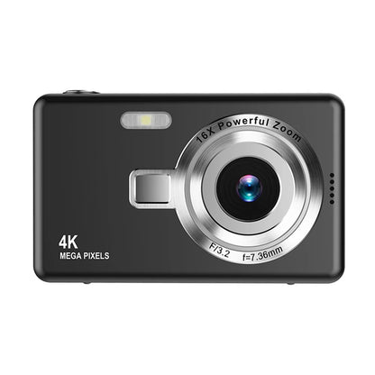 4K Digital Camera For Photo & Video 2.4" IPS Display Screen 16x Optical Zoom 1080P HD Camera For Home