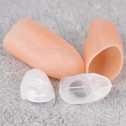 2 Pcs/set Magic Thumbs Light Toys for Adult Magic Trick Props Red Light Led Flashing Fingers Halloween Party Toys for Children