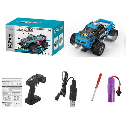 3699-087 2.4G RC Car 1/16  2WD Off-road Remote Control Climbing Vehicle 20KM/H Remote Control Anti-collision Settings kids toys