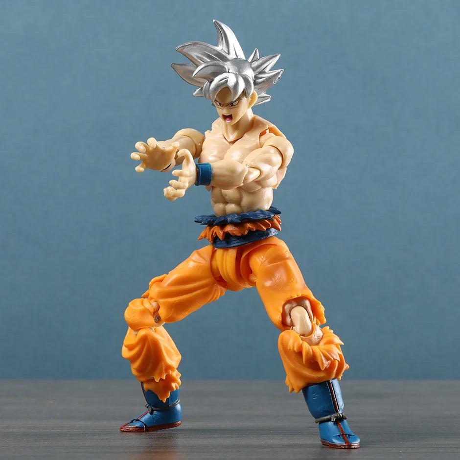 SHF Goku Ultra Instinct Joint Movable Action Figure PVC Toys Collection Doll Model