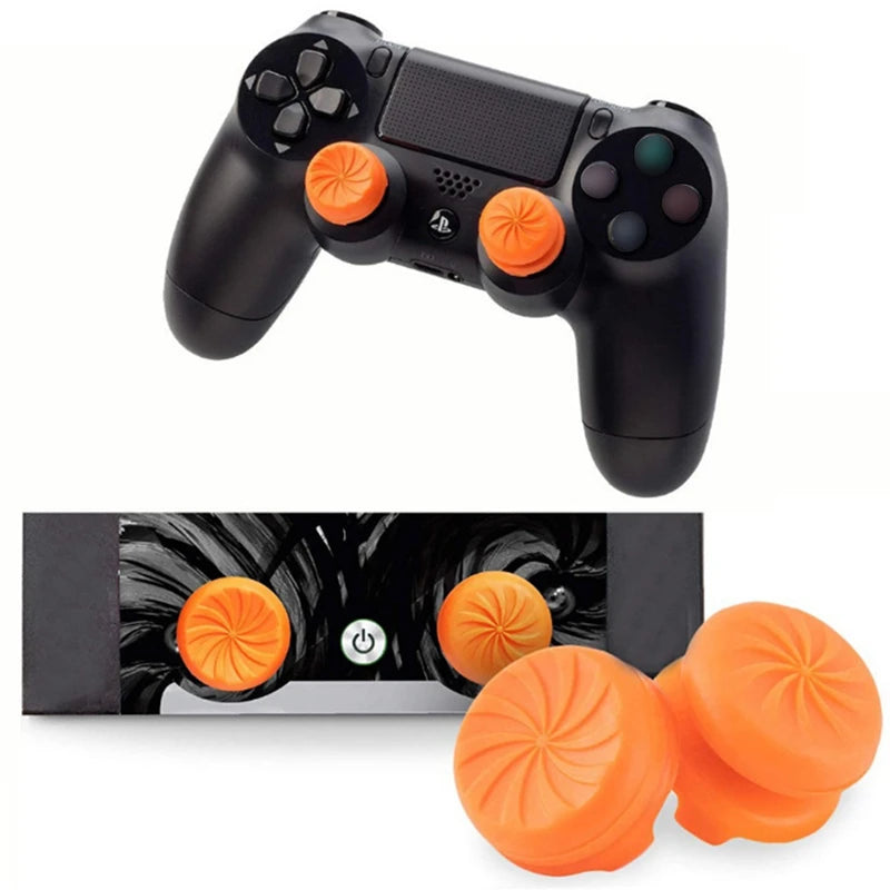 Thumb Grips For Sony PS5 PS4 Controller Fps Thumbstick Joystick Extender Cover For Playstation 4 Gamepad Caps Gaming Accessories