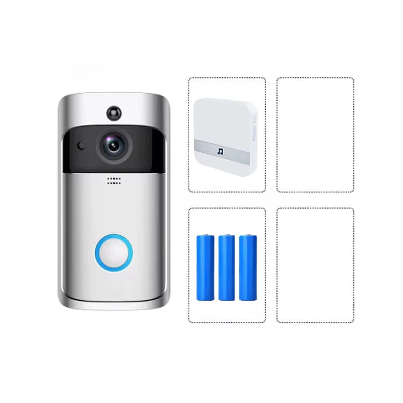 EKEN V5 Smart WIFI Wireless Video Doorbell 720P Remote PIR monitor intercom doorbell Apartment IR Alarm Wireless Security Camera