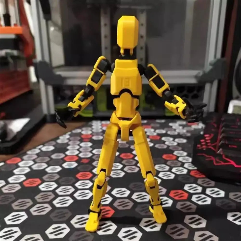 Figures Toys Movable Robot Multi-Jointed Dummy 13 3D Printed Mannequin Action Figure Model Doll Shapeshift Robot Collection Toy