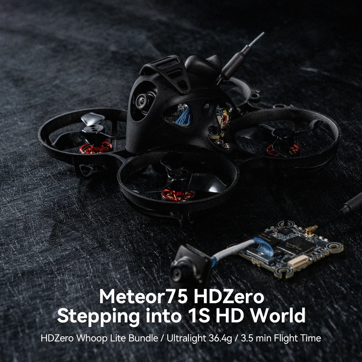 BETAFPV Meteor75 Brushless Whoop Quadcopter (1S HD Digital VTX) Walksnail/ HDZero FPV Racing RC Drone ELRS 2.4G