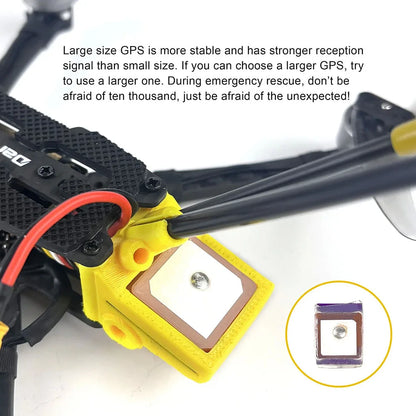 DarwinFPV FoldApe4 4 Inch 3S Folding Long Range RC FPV Racing Drone Sub250 ELRS BNF with GPS Analog / DJI O3 / NO Camera NO VTX