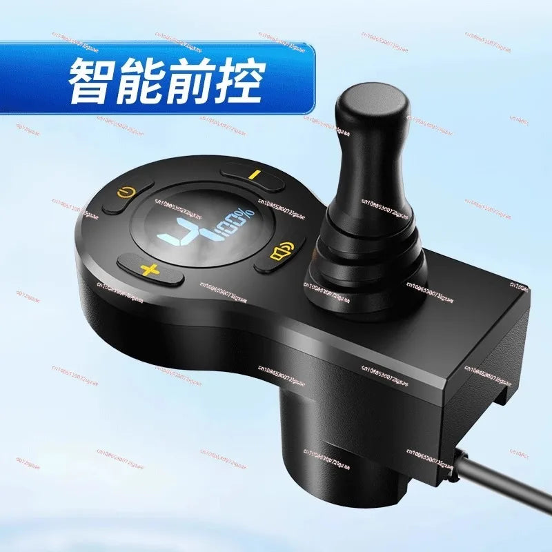 High-end electric wheelchair intelligent fully automatic folding lightweight small ultra-light portable disabled elderly scooter