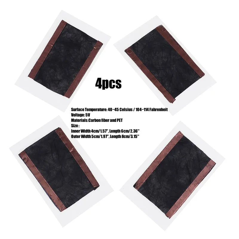 New Heating Pads New 3V-3.7V-5V Mini Usb Heater Insulation Coaster Heater Heat Electric Coffee Cup Mug Mat Pad Office כרית חימום