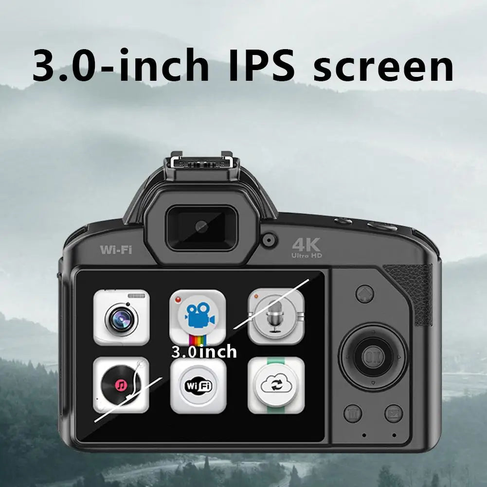 NEW WiFi Camera Portable 4K Ultra High Definition Camera 16X Digital Zoom Camera IR Night Vision Camera With Filling Light