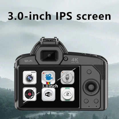 NEW WiFi Camera Portable 4K Ultra High Definition Camera 16X Digital Zoom Camera IR Night Vision Camera With Filling Light