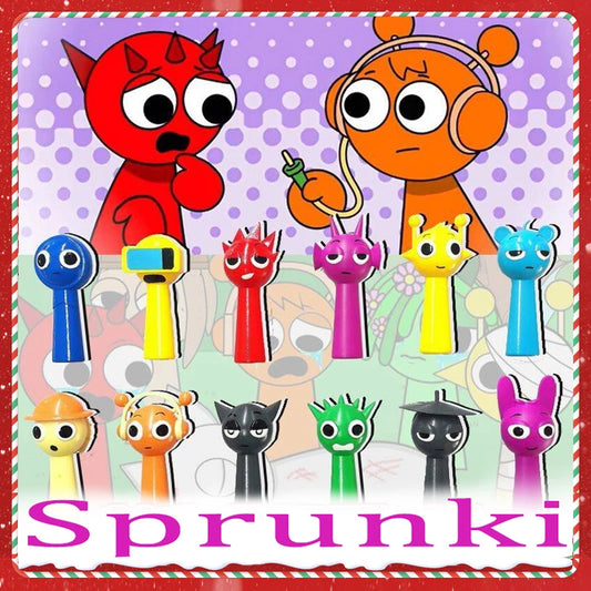 2025 New Sprunki Figurine Model PVC Sprunki Game Action & Toy Figures Set Kids for Christmas Birthday Gifts
