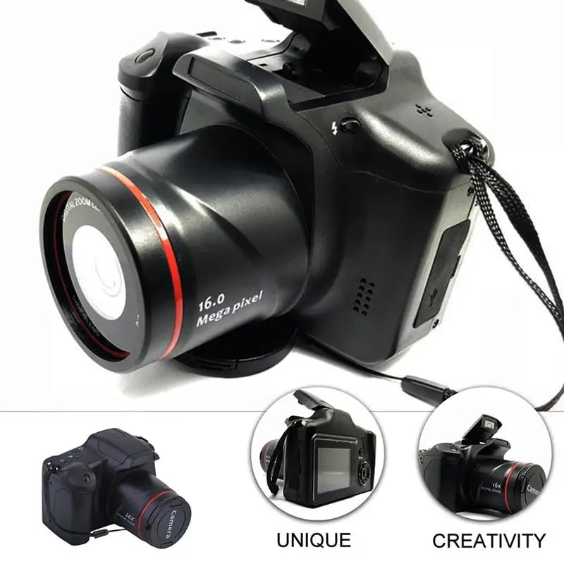 Camera Digital Video Photography 4k Small Camera Cameras Zoom 16X 4K Mirrorless Rechargeable Telephoto Polorod Cemmo Point