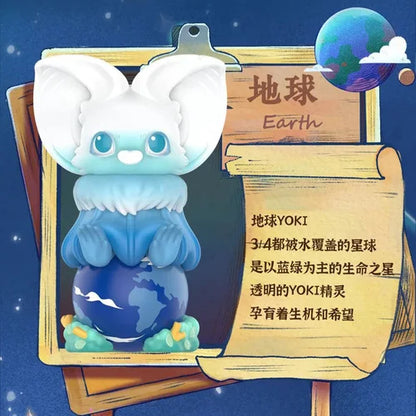 POP MART YOKI My Little Planets Series Blind Box Toys Guess Bag Mystery Box Mistery Caixa Action Figure Surpresa Cute Model