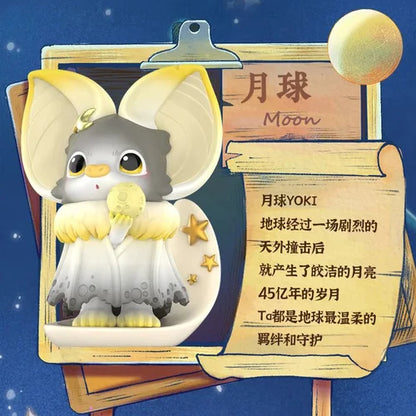 POP MART YOKI My Little Planets Series Blind Box Toys Guess Bag Mystery Box Mistery Caixa Action Figure Surpresa Cute Model