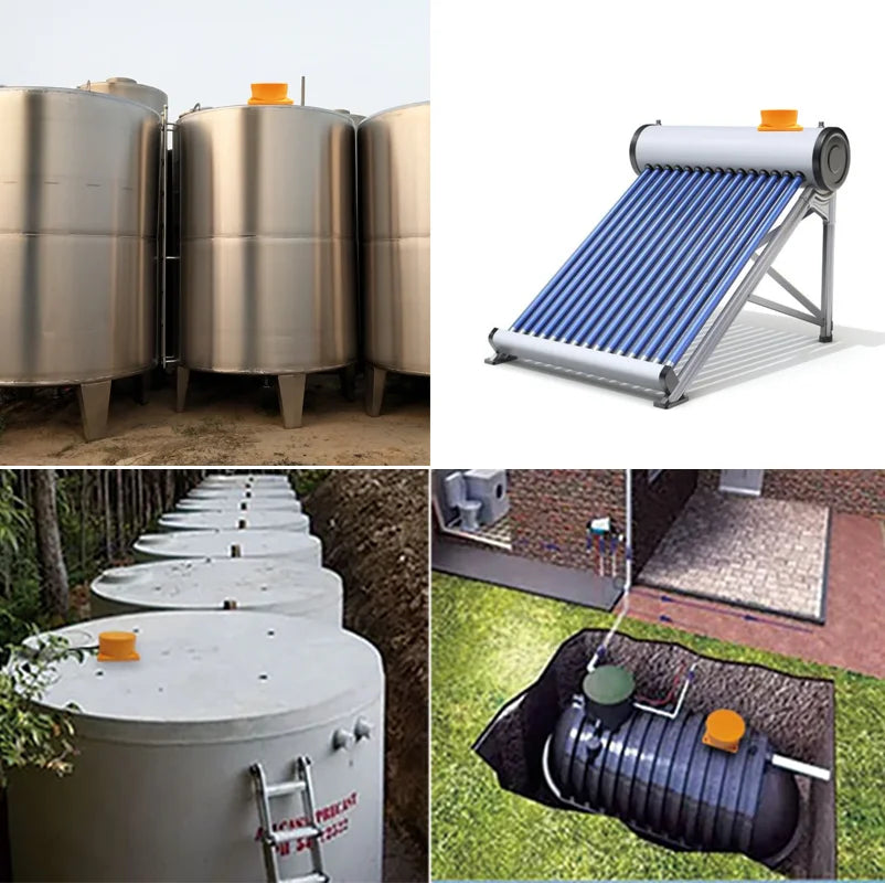 Remote Smart Home WiFi Tuya Smartlife APP Water Usage Meter Villa Apartments Remote Tank Monitor Ultrasonic Water Level Sensor