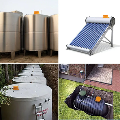 Remote Smart Home WiFi Tuya Smartlife APP Water Usage Meter Villa Apartments Remote Tank Monitor Ultrasonic Water Level Sensor