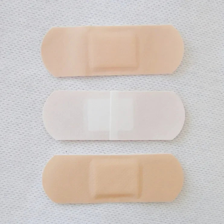 100 Pcs First Aid Waterproof Wound Plaster Medical Anti-Bacteria Band Aid For Home Travel First Aid Kit Emergency Kits