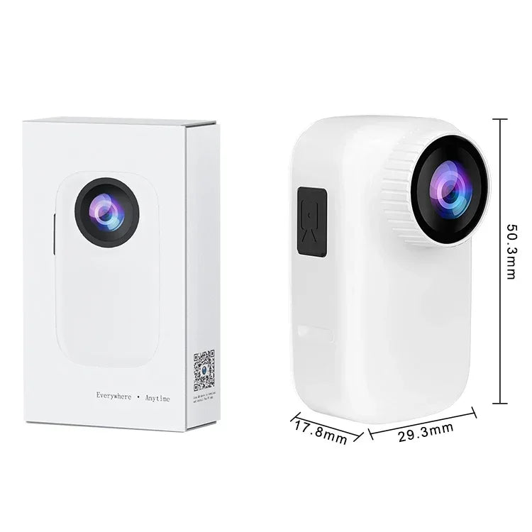 2024 Action Camera 4K HD Video WIFI Thumb Anti-shake Pocket Camera APP Real-time Viewing Vlog Shoot Pet Camera Worn on The Chest