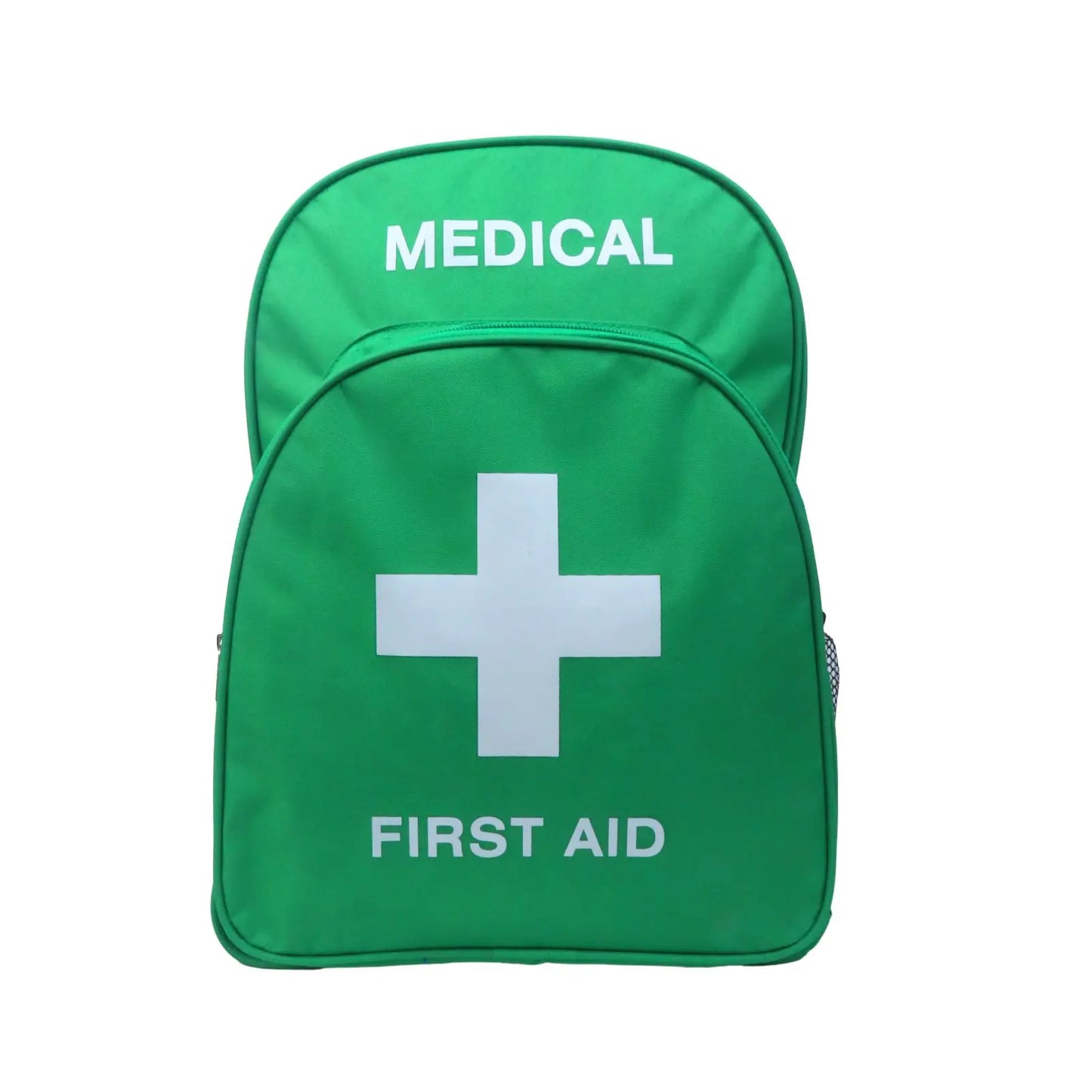 Red Emergency Bag First Aid Backpack Empty Medical Bag Treatment First Responder Trauma Bag for Preschool Child Care Center