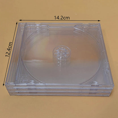 1PCS ReadStar Transparent Plastic Single Piece disc case CD case, thickened CD DVD disc box, Disc box