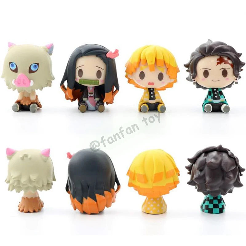 Demon Slayer Mystery Box Lucky Bag Kimetsu No Yaiba Tanjirou Action Figures Collection Model Toys for Children Blind Box Gift