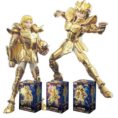 New Saint Seiya Action Figures Champion Class Aries Mu Anime Figure Masami Kurumada Action Figure Decortion Kids Christmas Gift