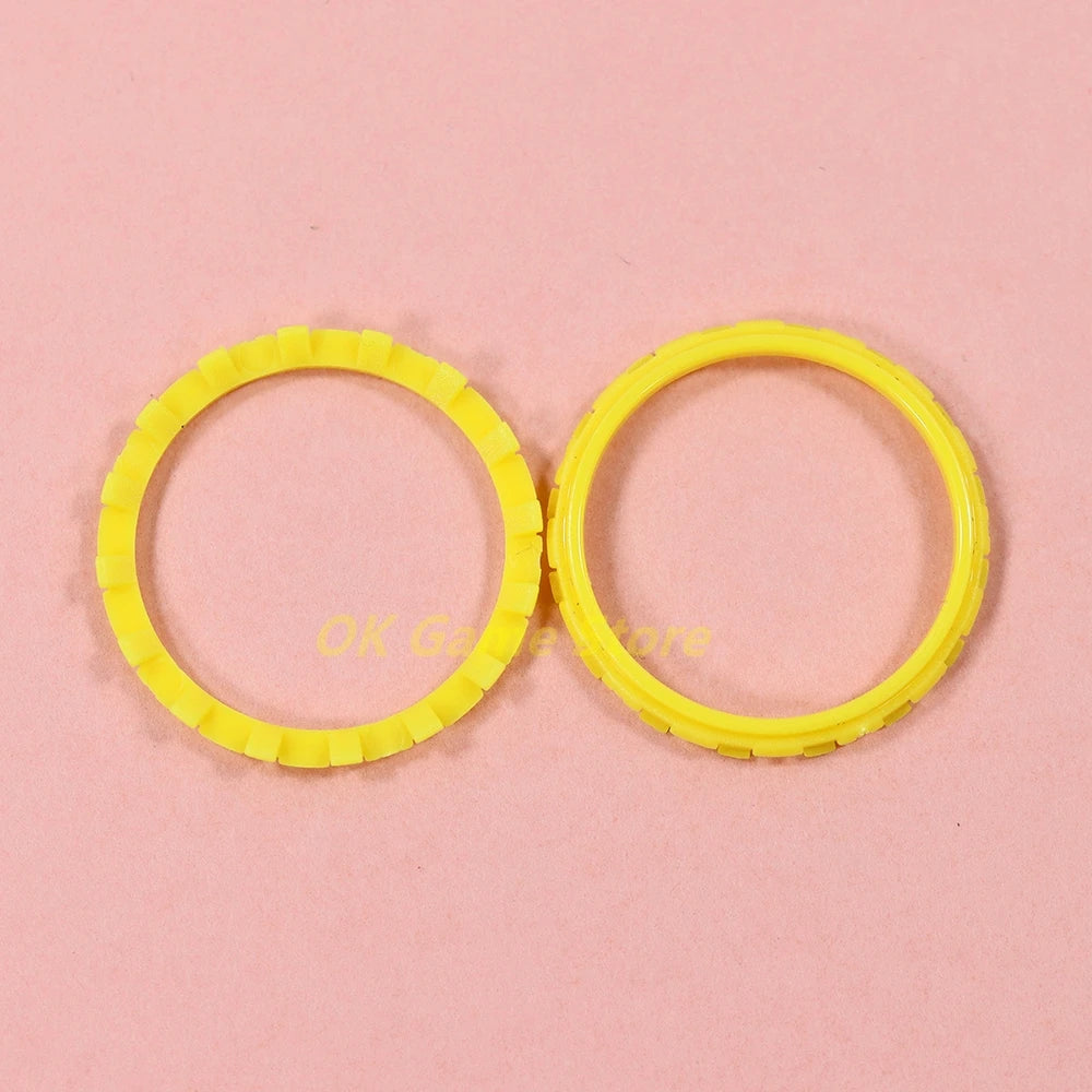 2pcs Analog 3D Joystick Thumb Stick Rings Plastic Accent Ring belt For PS5 Game Controller Accessories