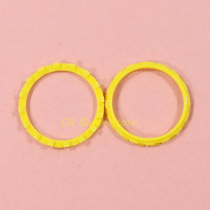 2pcs Analog 3D Joystick Thumb Stick Rings Plastic Accent Ring belt For PS5 Game Controller Accessories