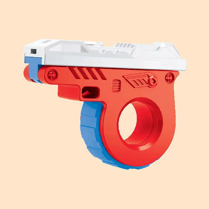 Stress Reducing Safe Toys Gun Pistol For Kids Whistles Multiple Colors Relaxation Toy Gun Age 3+