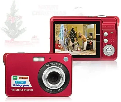 HD Mini Digital Camera18mp 2.7 Inch Point and Shoot for Kids Students Beginners-Birthday Xmas Gifts Cheap Camera Video Camera