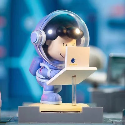 POP MART Snoopy Space Series Blind Random Box Toys Kawaii Anime Action Figure Caixa Caja Surprise Mystery Box Dolls Girls Gift