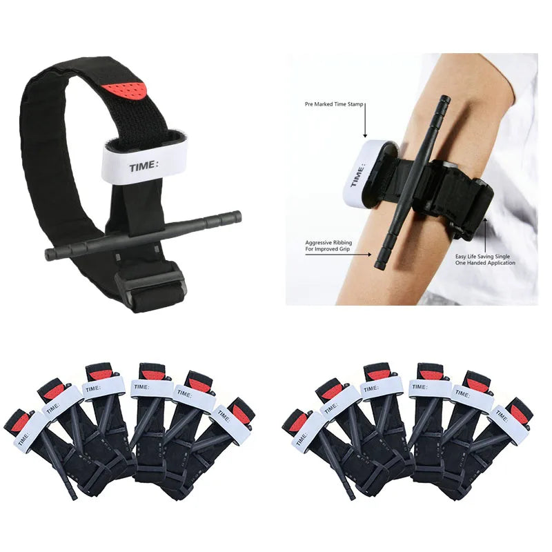 65/75/95cm Tourniquet Medical Emergency Belt Aid Life Saving Hemorrhage Control Hemostatic Bandage for Outdoor Exploration