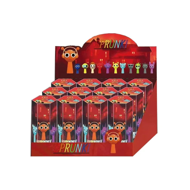 Funny Sprunki Figuras Model 12PCS PVC Doll Toys Sprunki Game Action & Toy Figures Set Christmas Toy Boxed Gifts