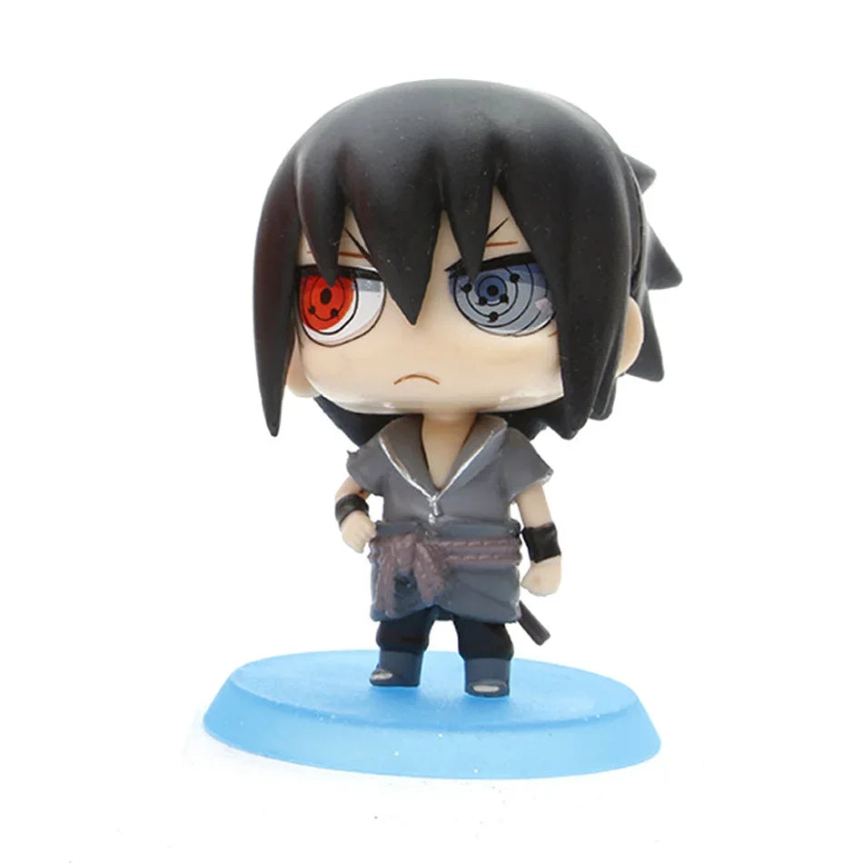 Anime Naruto Figure Toys Set Uzumaki Naruto Uchiha Sasuke Action Anime Model PVC Statue figurine Collectible Toy