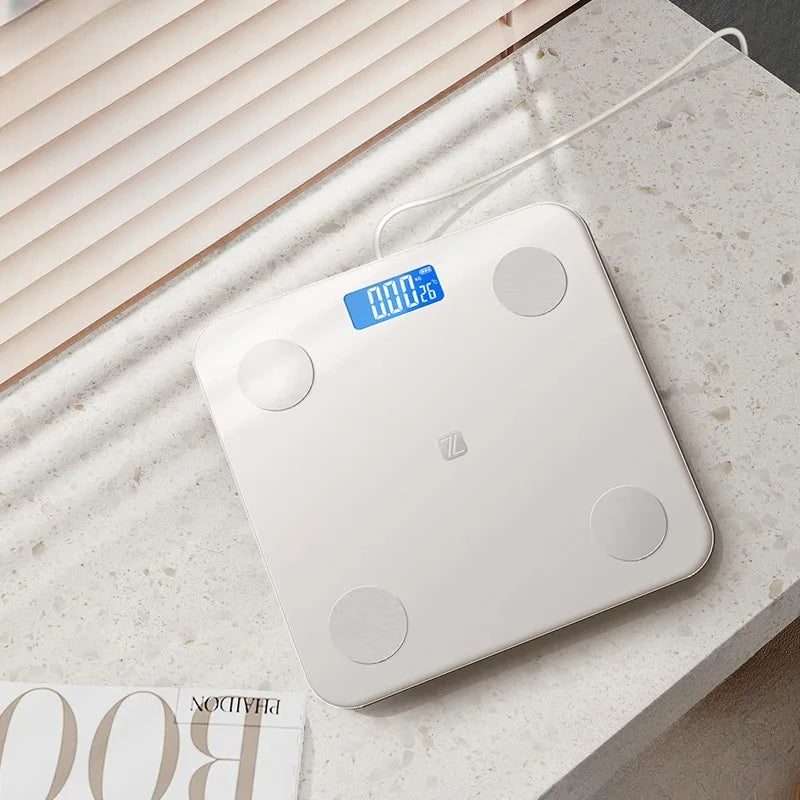 Body Fat Scale Household Electronic Scale Health Monitoring Device Accurate Body Scale With Bluetooth Connectivity