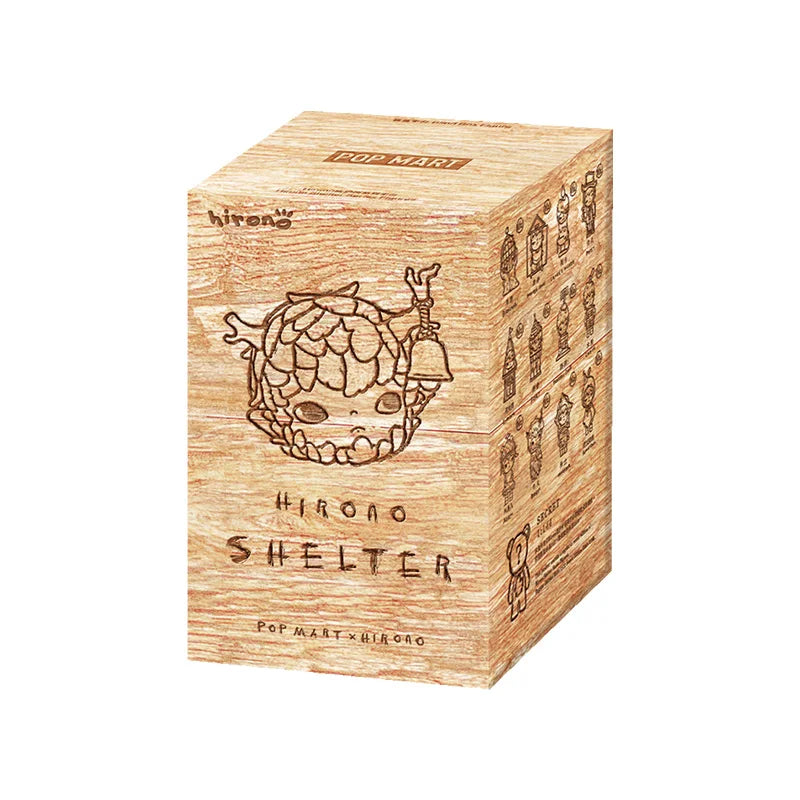 POPMART Hirono Shelter Series Blind Random Box Toys Kawaii Anime Action Figure Caixa Caja Surprise Mystery Box Dolls Girls Gift