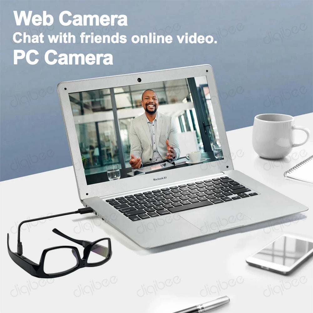 Outdoor Sports Smart Glasses Camera Sunglasses DVR Ultra HD 4K 2K or 1080P Video Recorder Mini Camcorder Eye Protection Webcam