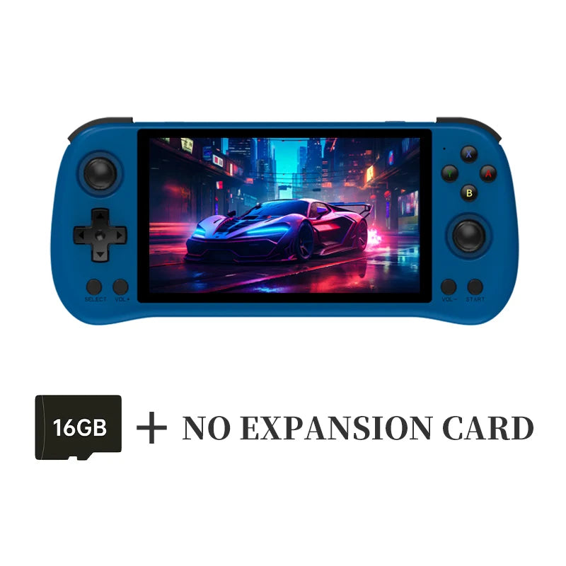 POWKIDDY X55 Retro Opendinglinux Video Handheld Game Console 5.5 Inch 1280*720 HD IPS Screen Rk3566 Jelos Syst Children's gifts