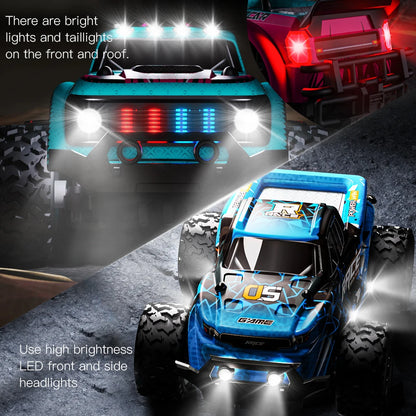 3699-087 2.4G RC Car 1/16  2WD Off-road Remote Control Climbing Vehicle 20KM/H Remote Control Anti-collision Settings kids toys