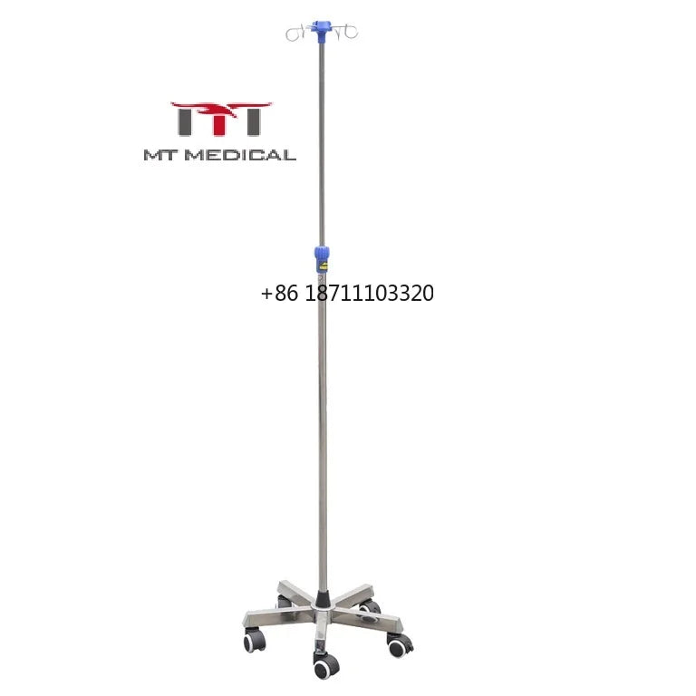 MT MEDICAL IV Pole Stand Medical Adjustable Infusion Stand Convenient And Durable Drip Stand