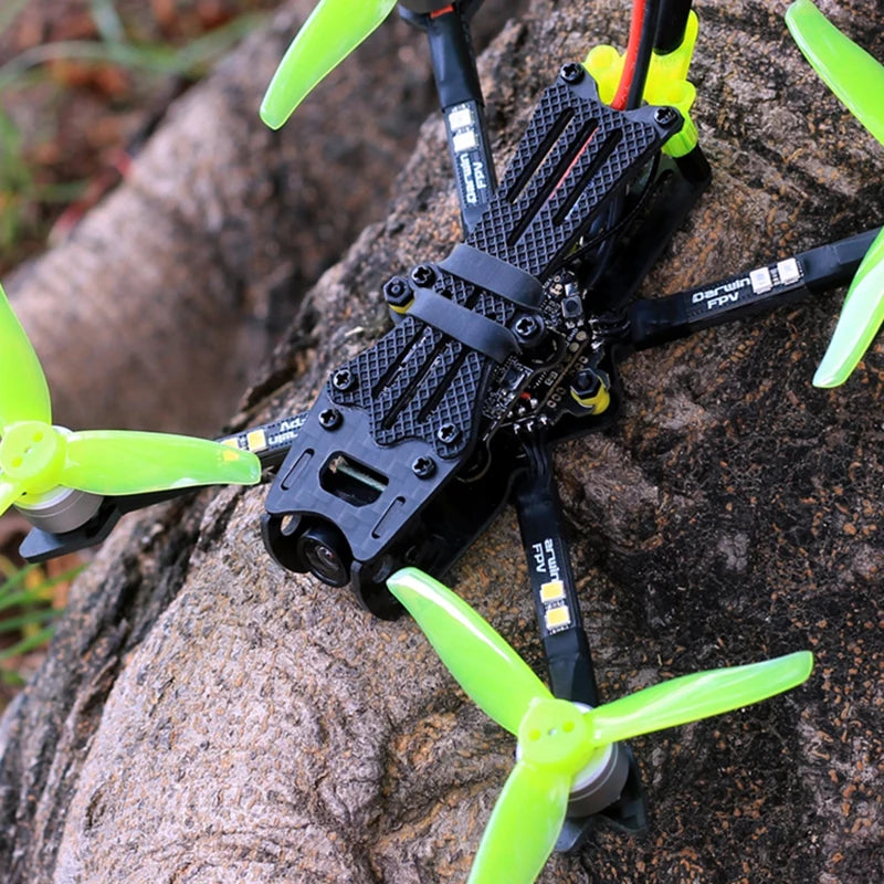 Darwin FPV Racing Drone RTF 3inch AIO F4 Dual Antenna 40CH 3K Carbon Fibre MOS 3X3 PNP T-PRO Set TX12 MKII Airplane Toy