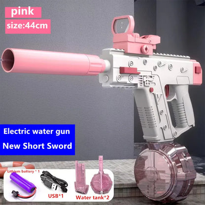 M416 Water Gun Electric pistolet Shoot Toy Full Automatic Summer Shoot Beach Outdoor Fun Toy For Children Boys Girl Adults Gift