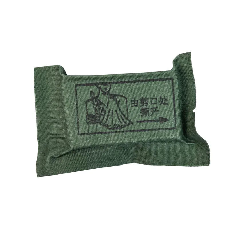 Army Troop Training Compression 82 Triangle Towel Bandage First Aid Kit Emergency Gauze Compression Sterilization Medical Rescue