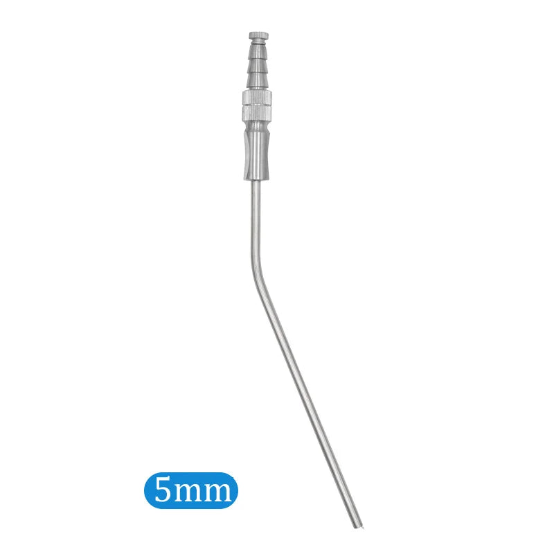 Dental Medical Surgery Aspirator Ferguson Frazier Suction Tube Laboratory Tube 3mm/4mm/5mm Implant Surgical Tool for Dental Clin