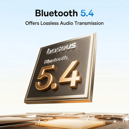 Baseus Bowie 10 Max Wireless Headphones Hybrid -46dB Noise Cancelling 120H Gaming Time Hi-Res Earphones Bluetooth 5.4 Headset