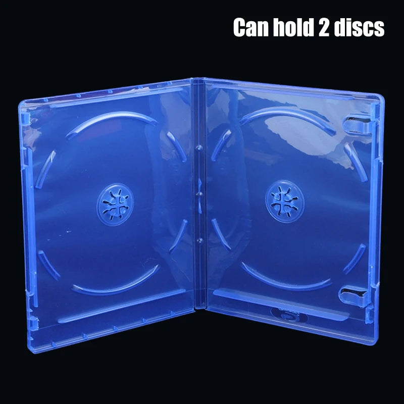 CD Case CD Storage Box 1Pc Blu-ray Replacement Game Cases Protective Box For PS4 PS5 CD DVD Discs Storage Bracket Box