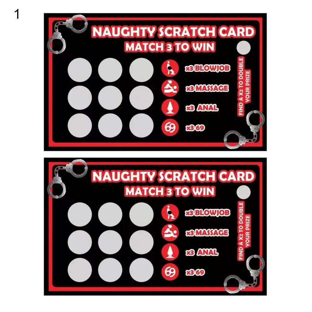 Sexy Position Card 2 Sheets Mystery Sentient Sex Scratch Card Paper Sex Scratch Card Couple Sexual Scratch Card Adult Game