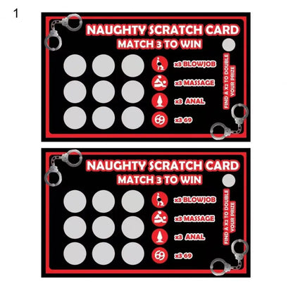 Sexy Position Card 2 Sheets Mystery Sentient Sex Scratch Card Paper Sex Scratch Card Couple Sexual Scratch Card Adult Game