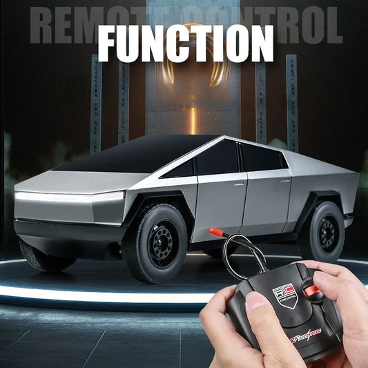Explosive Cyberpickup electric cool remote control car Tesla remote control  children's toys wholesale stall large birthday gift