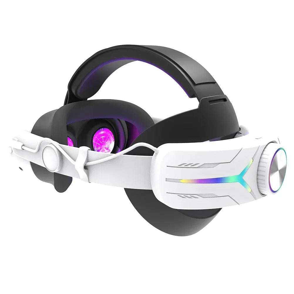 Adjustable Battery Head Strap For Meta For Quest 3s Fast Charging & Comfort Extend Playtime VR Accessories